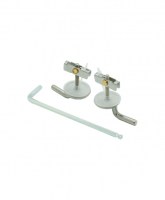 JUEGO BISAGRAS TAPA INODORO CAIDA LIBRE ONA ROCA